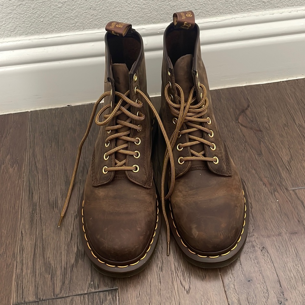 Brown Dr. Martens
